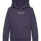 Sister Design - Comfort Kids Hoodie_FRENCH NAVY_front