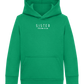 Sister Design - Comfort Kids Hoodie_MEADOW GREEN_front