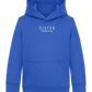 Sister Design - Comfort Kids Hoodie_ROYAL_front