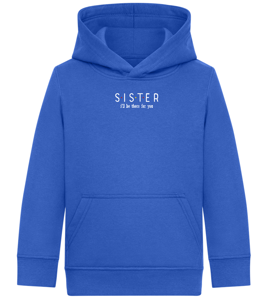 Sister Design - Comfort Kids Hoodie_ROYAL_front