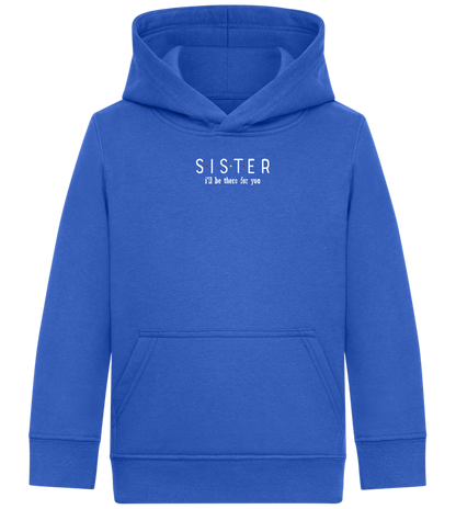 Sister Design - Comfort Kids Hoodie_ROYAL_front