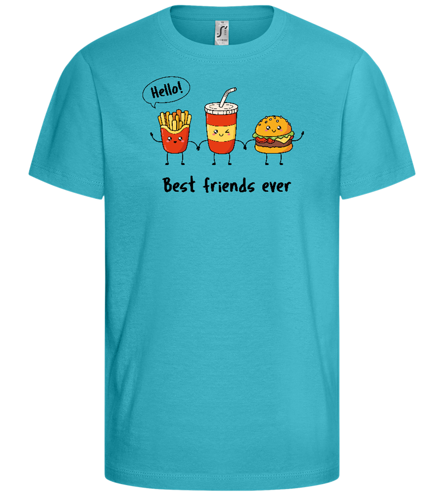 The Best Friends Ever Design - Comfort girls' t-shirt_HAWAIIAN OCEAN_front