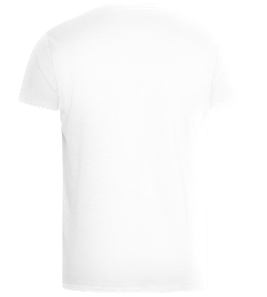 Mit Einer Tüte Design - Basic Unisex T-Shirt_WHITE_back