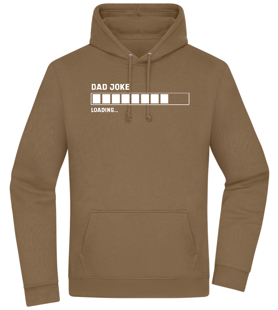 Dad Joke Loading Design - Premium Essential Unisex Hoodie_ARMY_front