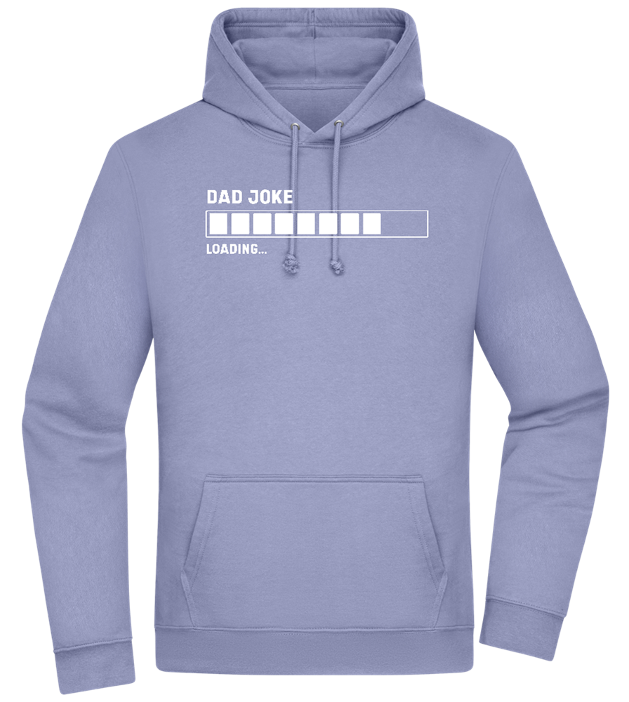 Dad Joke Loading Design - Premium Essential Unisex Hoodie_BLUE_front