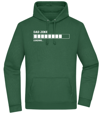 Dad Joke Loading Design - Premium Essential Unisex Hoodie_GREEN BOTTLE_front