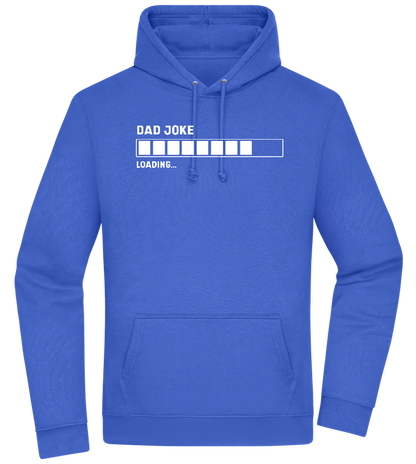 Dad Joke Loading Design - Premium Essential Unisex Hoodie_ROYAL_front