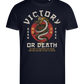 Victory Dragon Design - Premium men's close fitting t-shirt_FRENCH NAVY_front