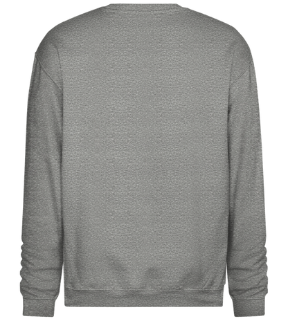 Oui Tu Peux Le Caresser Design - Comfort Essential Unisex Sweater_ORION GREY II_back