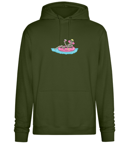 Drink And Chill Design - Premium Essential Unisex Hoodie_ARMY_front