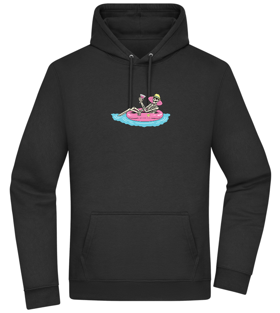 Drink And Chill Design - Premium Essential Unisex Hoodie_BLACK_front