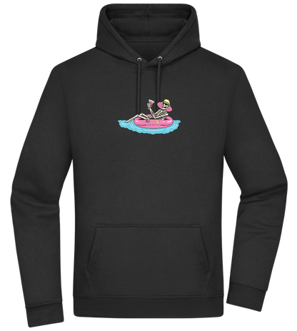 Drink And Chill Design - Premium Essential Unisex Hoodie_BLACK_front