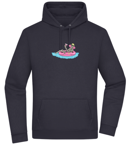 Drink And Chill Design - Premium Essential Unisex Hoodie_FRENCH NAVY_front