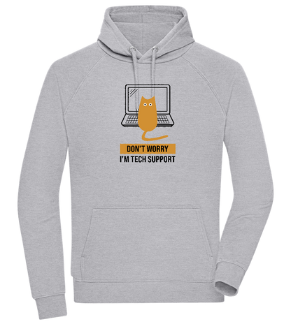 Tech Support Design - Comfort unisex hoodie_ORION GREY II_front