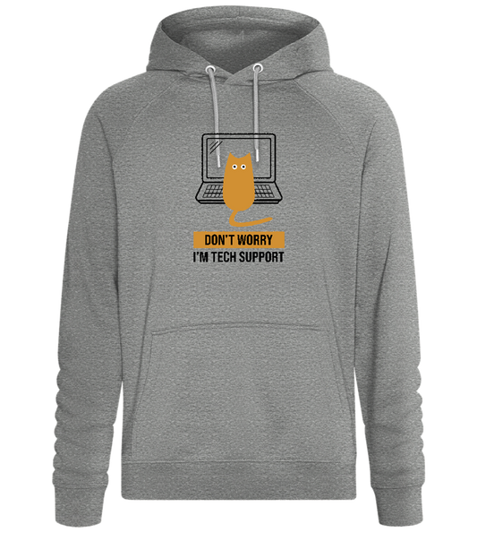 Tech Support Design - Comfort unisex hoodie_ORION GREY II_front