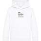 Big Brother Meaning Design - Comfort Kids Hoodie_WHITE_front