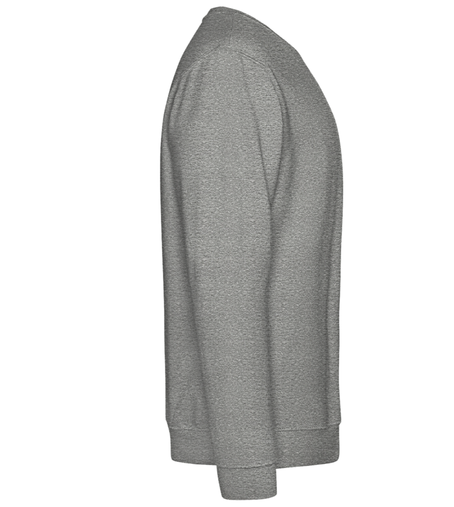 Dramatic Crying Angel Design - Comfort Essential Unisex Sweater_ORION GREY II_right