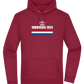 Kingsday Flag Design - Premium Essential Unisex Hoodie_BORDEAUX_front