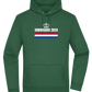 Kingsday Flag Design - Premium Essential Unisex Hoodie_GREEN BOTTLE_front