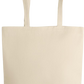 Premium canvas cotton tote bag_BEIGE_back