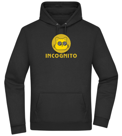 Incognito Design - Premium Essential Unisex Hoodie_BLACK_front