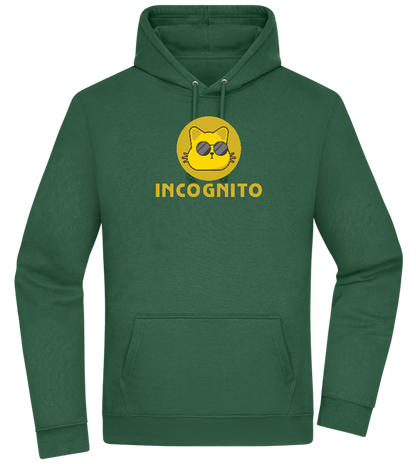 Incognito Design - Premium Essential Unisex Hoodie_GREEN BOTTLE_front