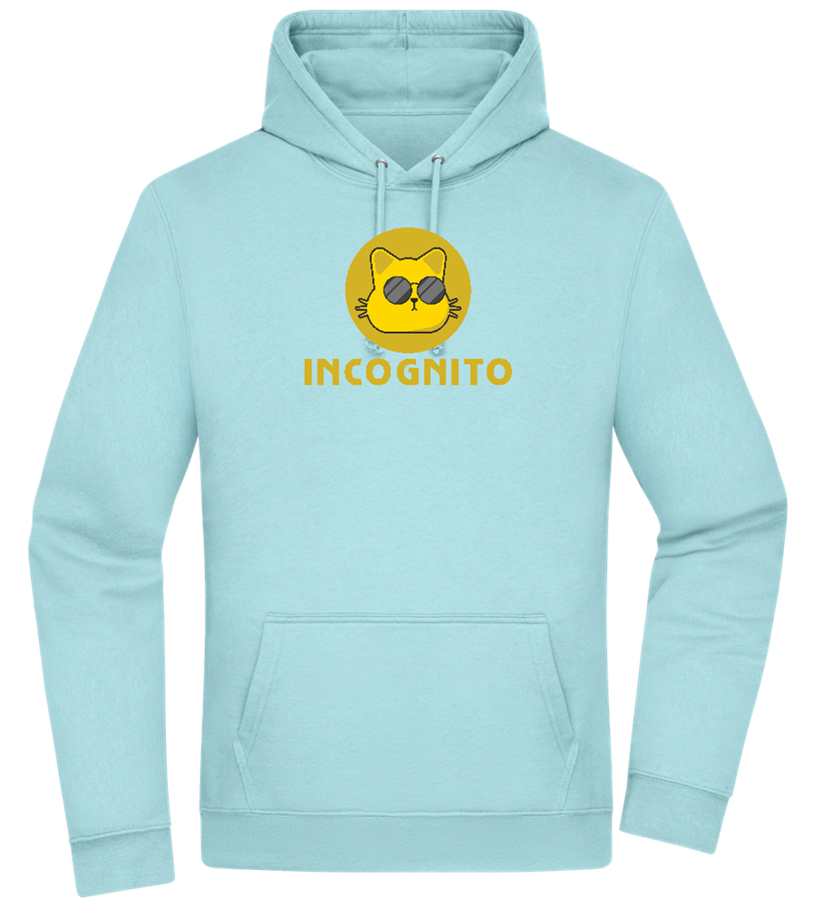 Incognito Design - Premium Essential Unisex Hoodie_POOL BLUE_front