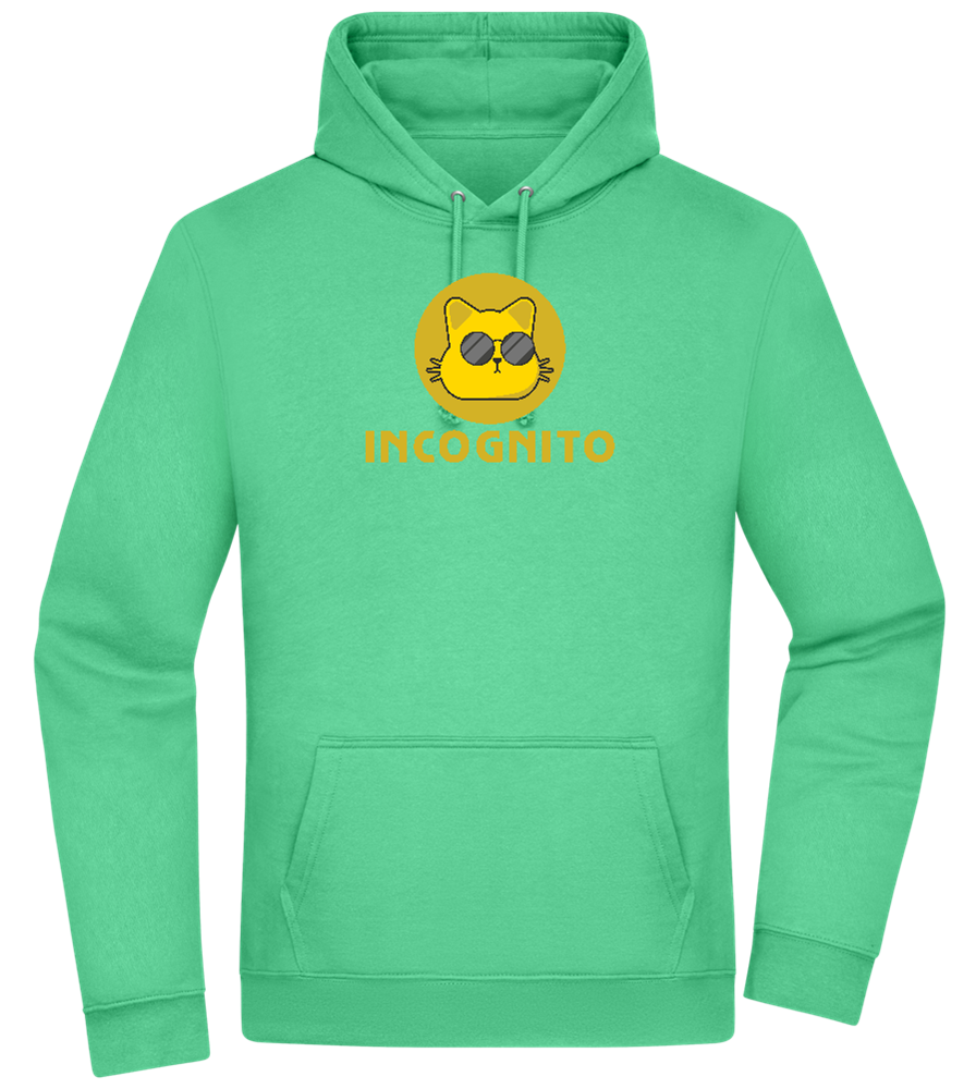 Incognito Design - Premium Essential Unisex Hoodie_SPRING GREEN_front