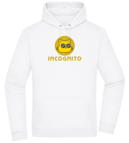 Incognito Design - Premium Essential Unisex Hoodie_WHITE_front