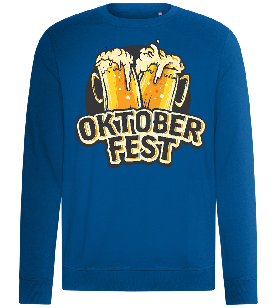 Oktoberfest Beers Design - Comfort unisex sweater_ROYAL_front