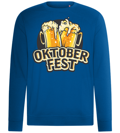 Oktoberfest Beers Design - Comfort unisex sweater_ROYAL_front