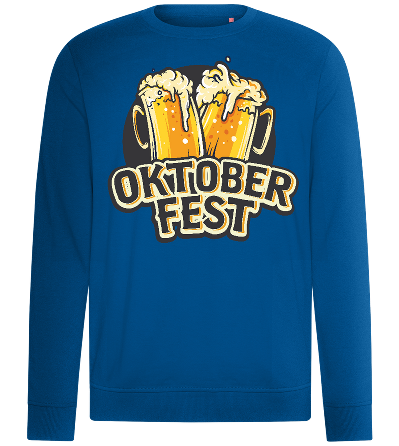 Oktoberfest Beers Design - Comfort unisex sweater_ROYAL_front