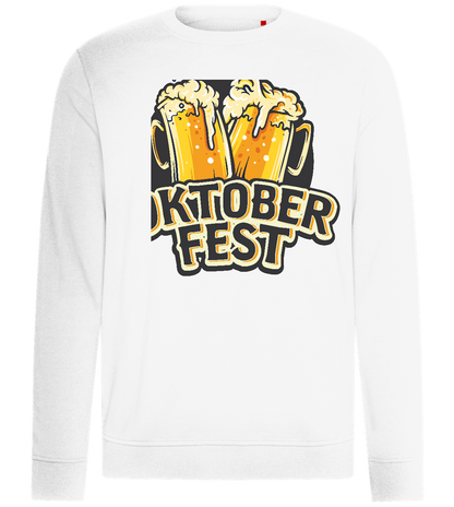 Oktoberfest Beers Design - Comfort unisex sweater_WHITE_front