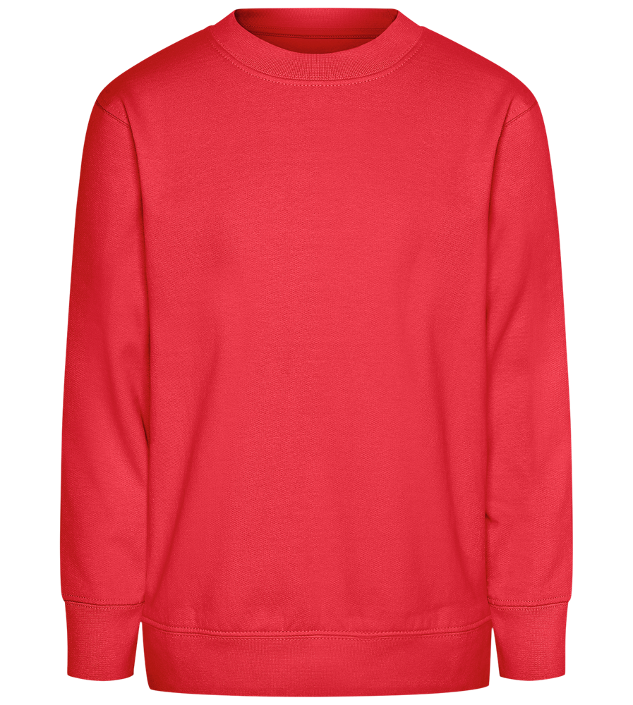 Comfort Kids Sweater_BRIGHT RED_front