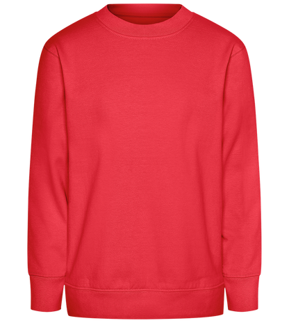 Comfort Kids Sweater_BRIGHT RED_front