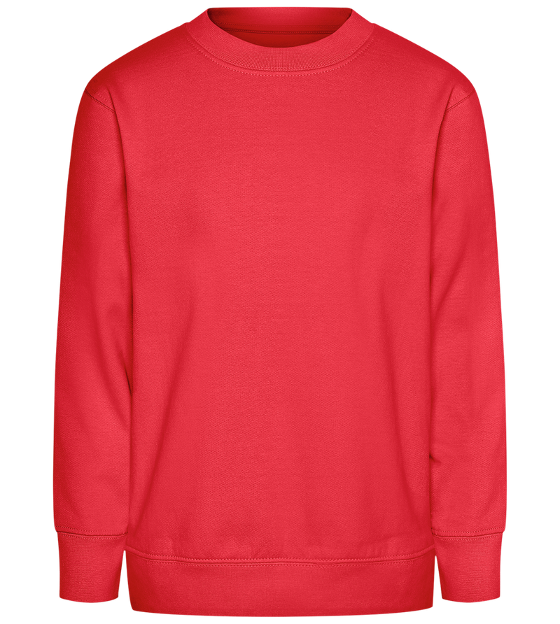 Comfort Kids Sweater_BRIGHT RED_front