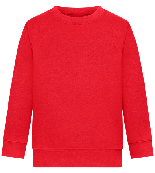Comfort Kids Sweater_BRIGHT RED_front