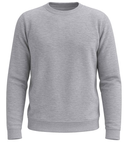 Premium kids sweater_GREY MELANGE_front