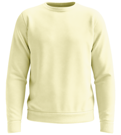 Premium kids sweater_LIGHT YELLOW_front
