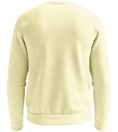 Premium kids sweater_LIGHT YELLOW_back