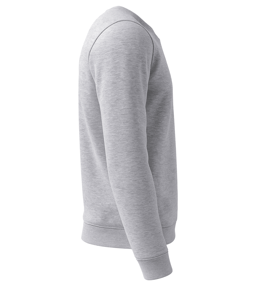 Premium kids sweater_GREY MELANGE_right