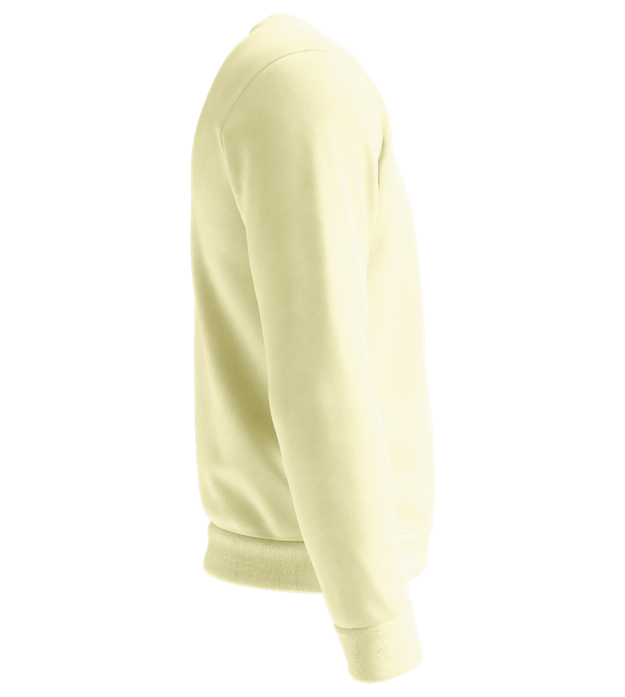 Premium kids sweater_LIGHT YELLOW_right