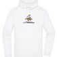 Energy Saving Mode Design - Premium Essential Unisex Hoodie_WHITE_front