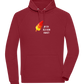 Ik Ga Als Een Raket Design - Comfort unisex hoodie_BORDEAUX_front