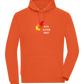 Ik Ga Als Een Raket Design - Comfort unisex hoodie_BURNT ORANGE_front