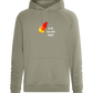 Ik Ga Als Een Raket Design - Comfort unisex hoodie_KHAKI_front