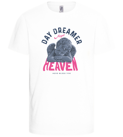 Day Dreamer Heaven Design - Basic kids t-shirt_WHITE_front