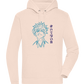 Anime Sketch Design - Premium unisex hoodie_LIGHT PEACH ROSE_front