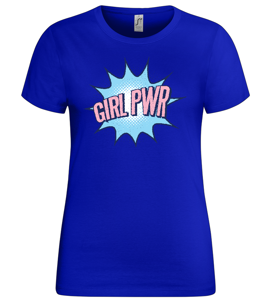 Girl PWR Design - Premium women's t-shirt_OVERSEAS_front