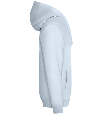 Powered By Love Design - Premium unisex hoodie_CREAMY BLUE_right